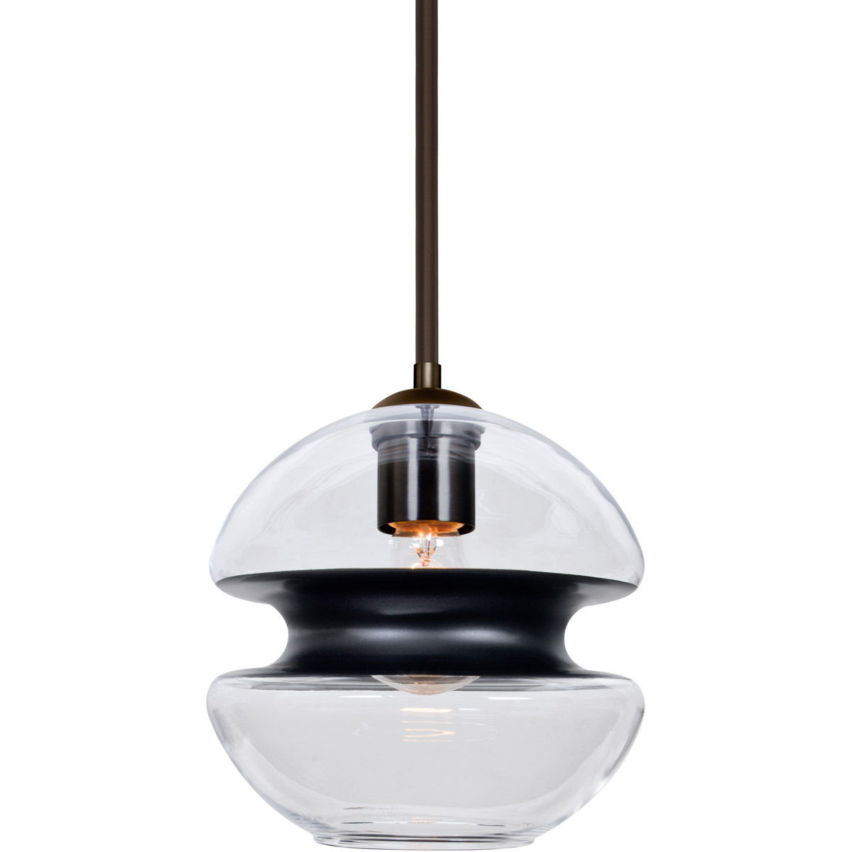 Hula 8 1 Light Bronze Pendant Ceiling Light