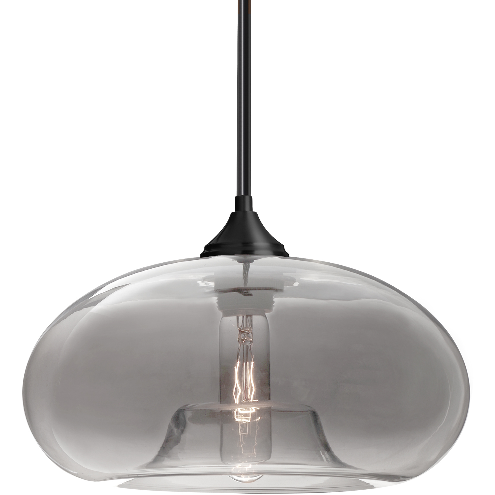 Bana 1 Light Black Cord Pendant Ceiling Light