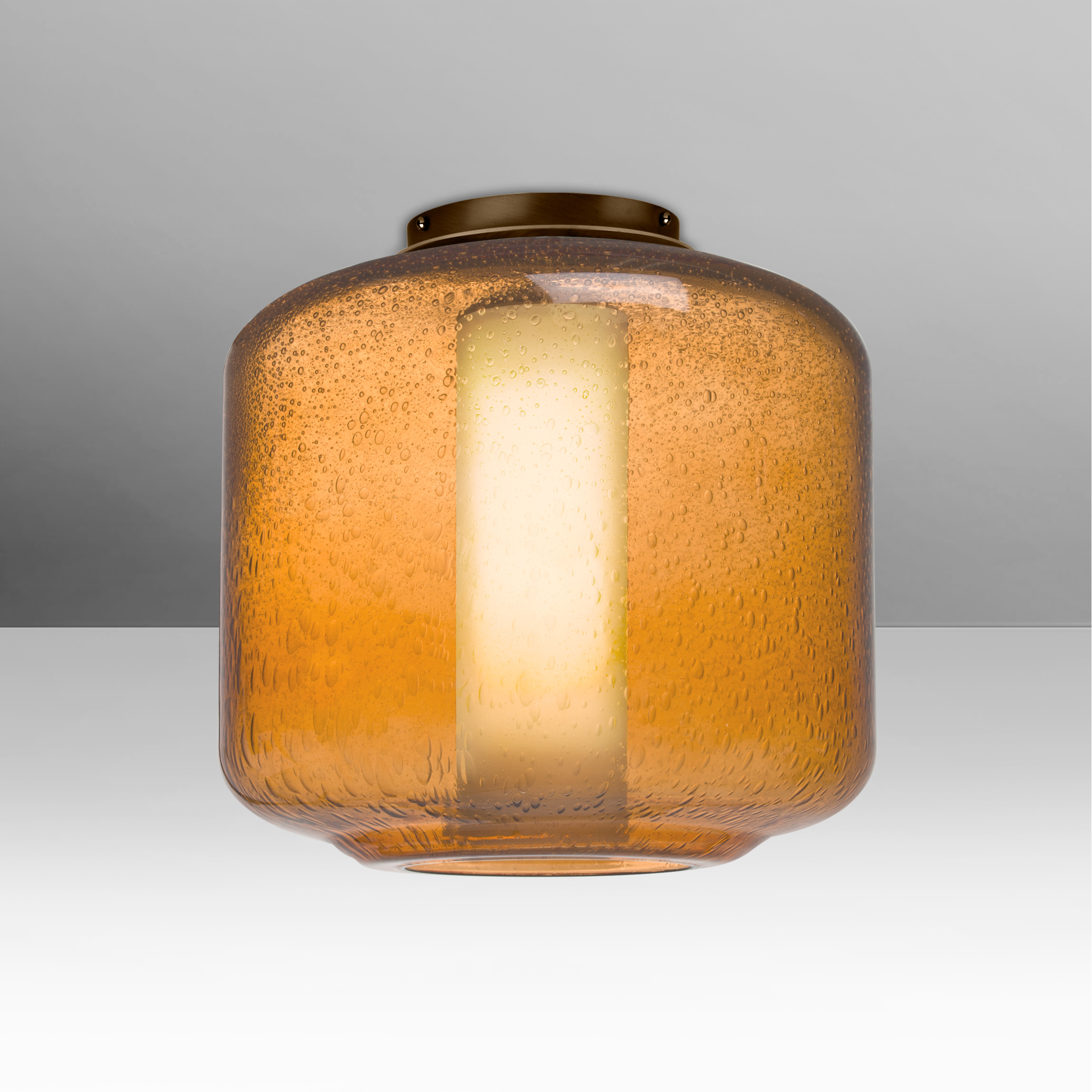 Niles 10 LED 9.5 inch Bronze Flush Mount Ceiling Light