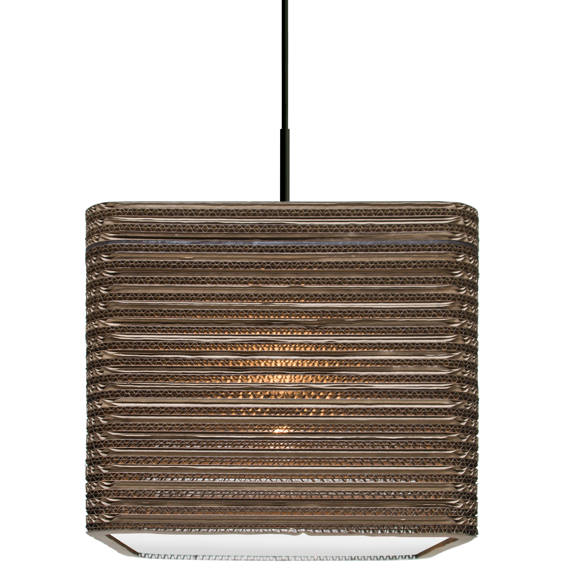 Kirk 12 LED Black Cord Pendant Ceiling Light