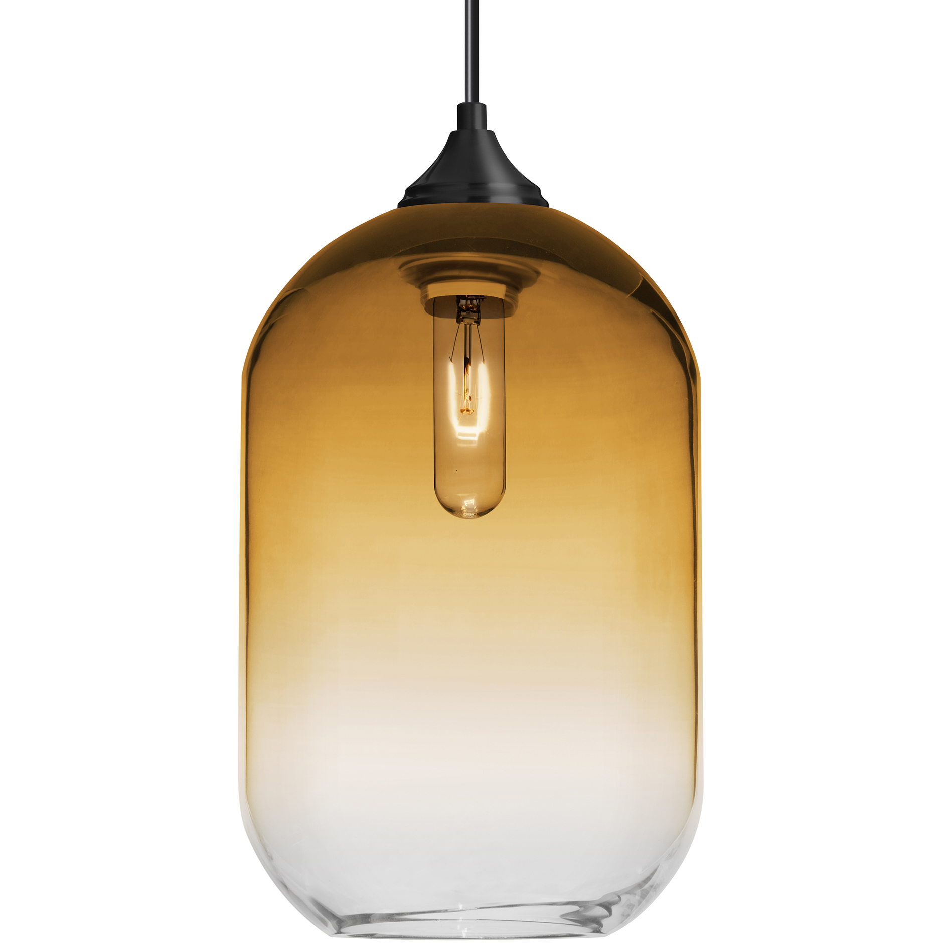 Omega 12 1 Light Black Cord Pendant Ceiling Light