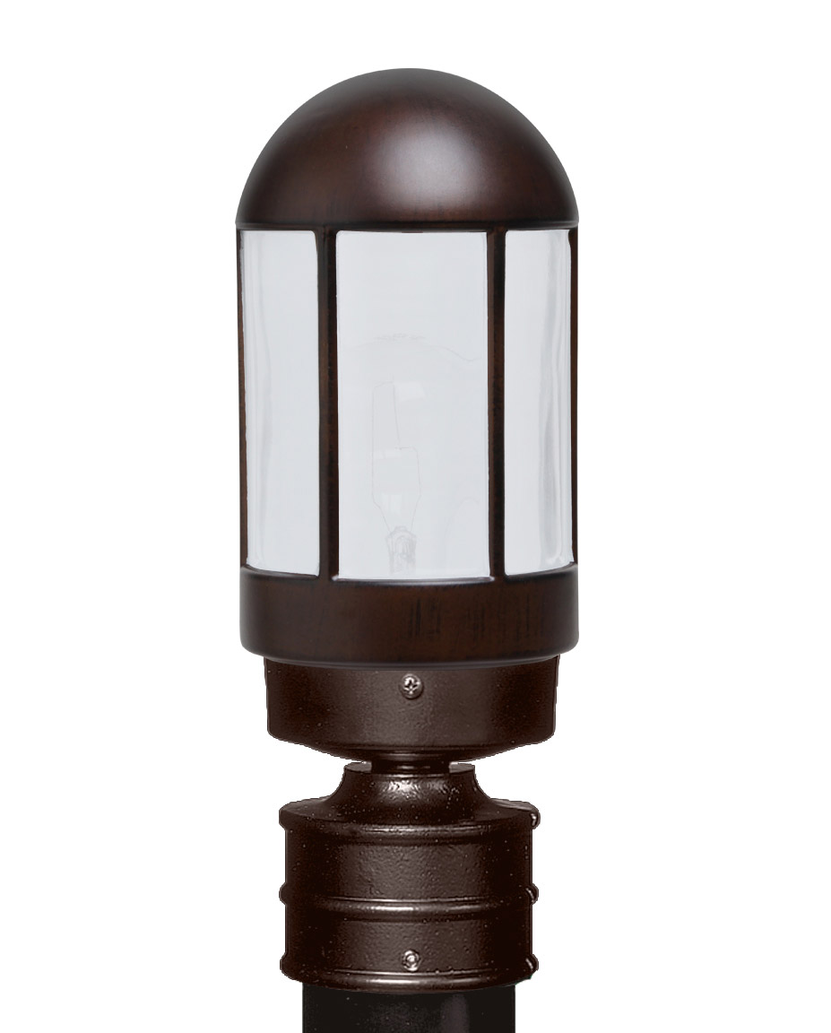 3151 Series 1 Light 13 inch Bronze Outdoor Post Mount, Costaluz