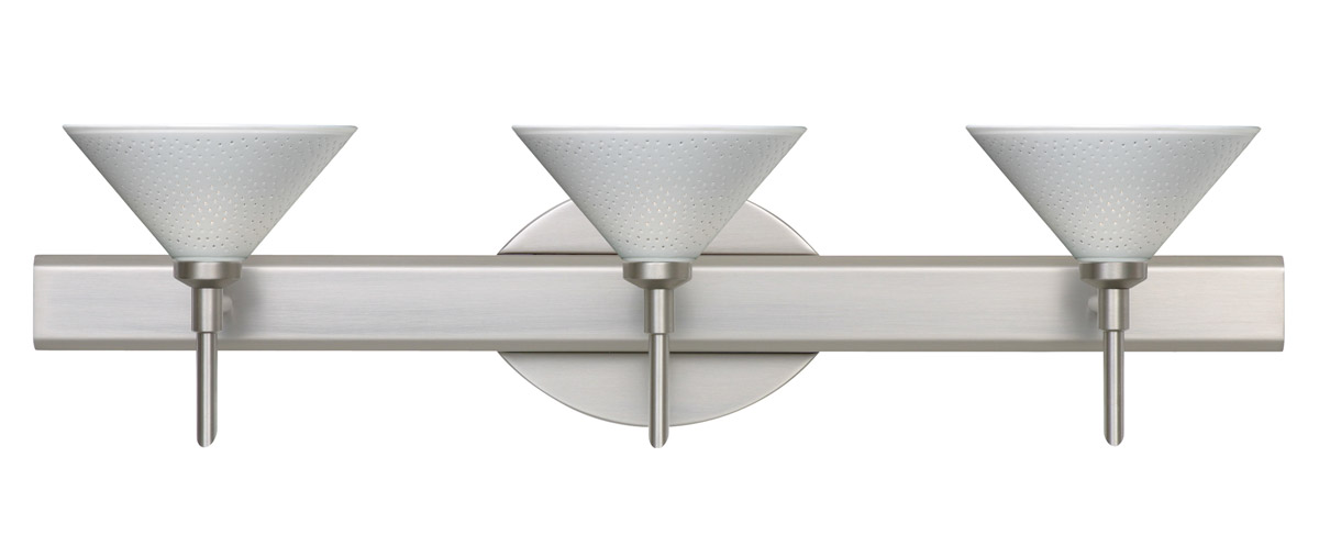 Kona LED 23 inch Satin Nickel Vanity Lighting Wall Light
