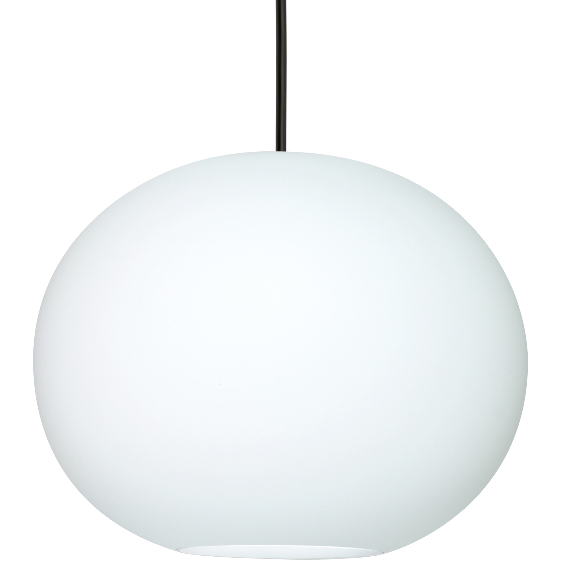 Jordo 1 Light Black Cord Pendant Ceiling Light