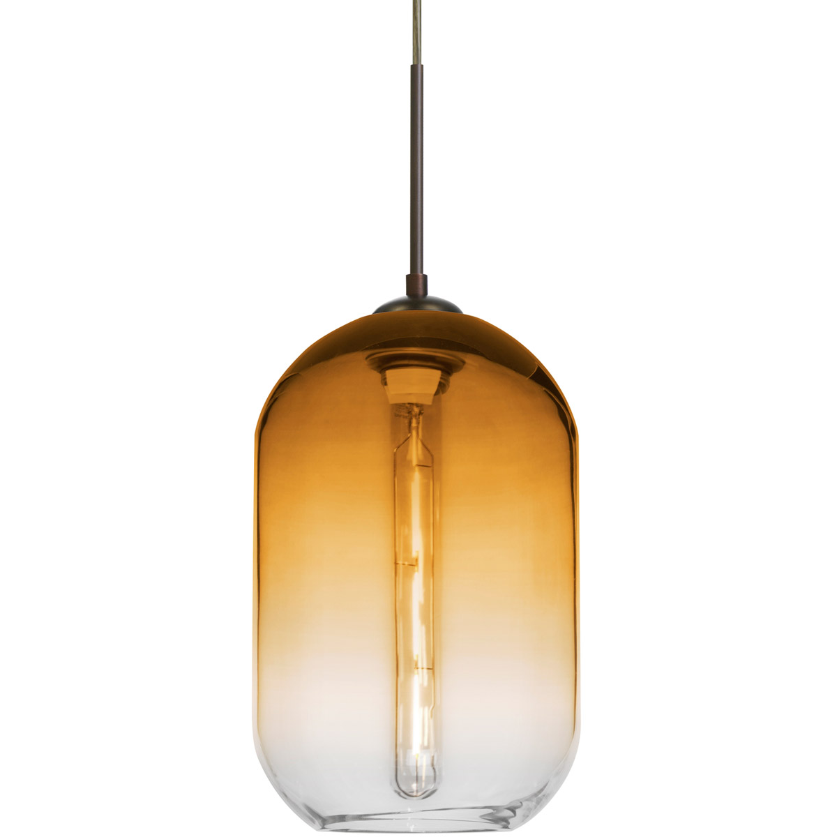 Omega 12 LED Bronze Cord Pendant Ceiling Light