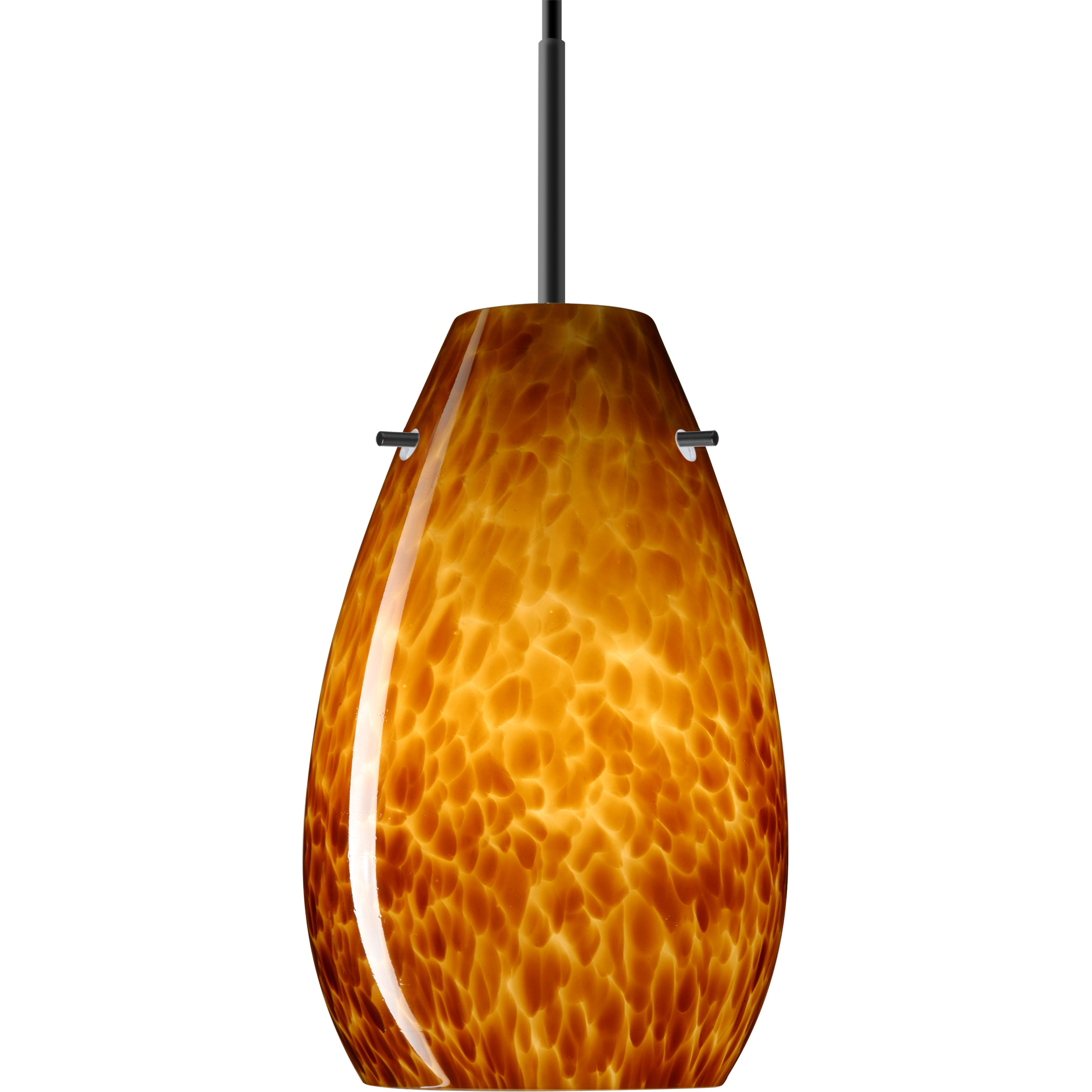 Pera 9 LED Black Cord Pendant Ceiling Light