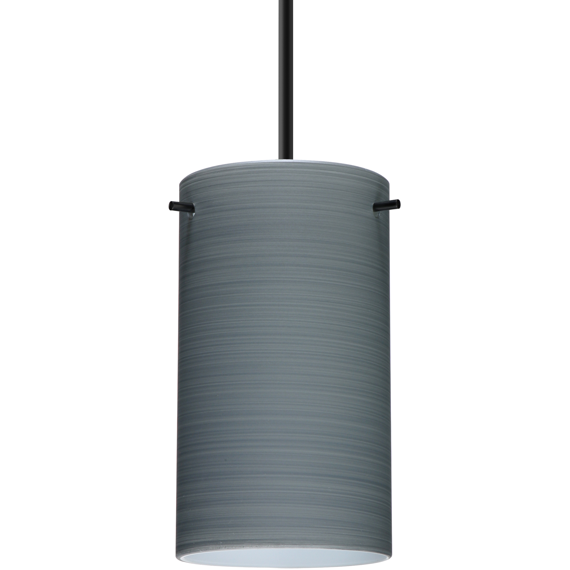 Stilo 7 LED Black Cord Pendant Ceiling Light