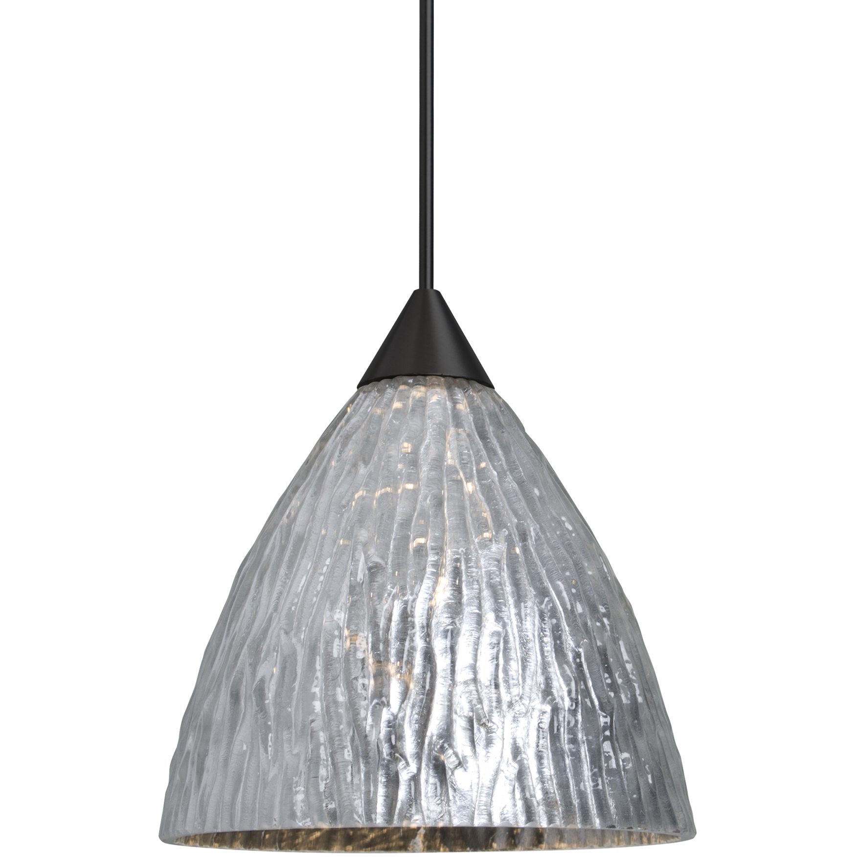 Eve 1 Light Black Cord Pendant Ceiling Light