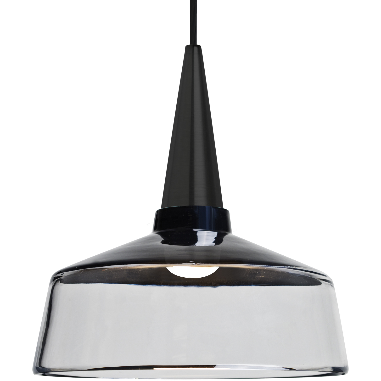 Baron 10 1 Light Black Cord Pendant Ceiling Light