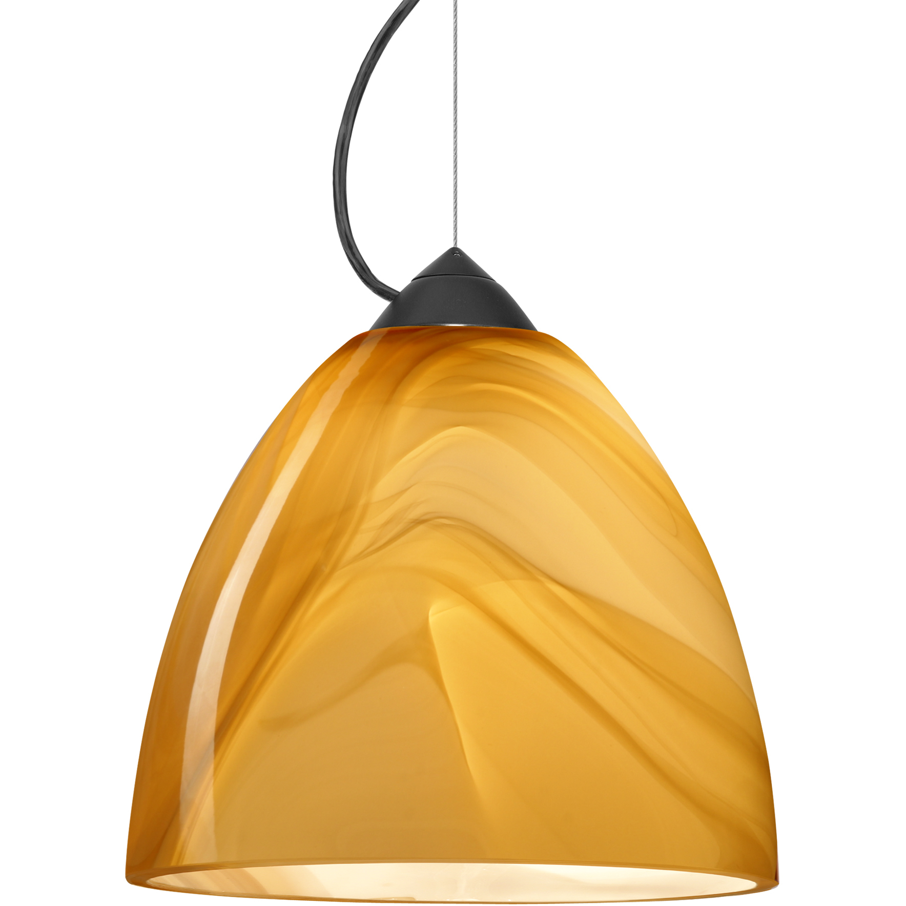 Vila LED Black Cord Pendant Ceiling Light
