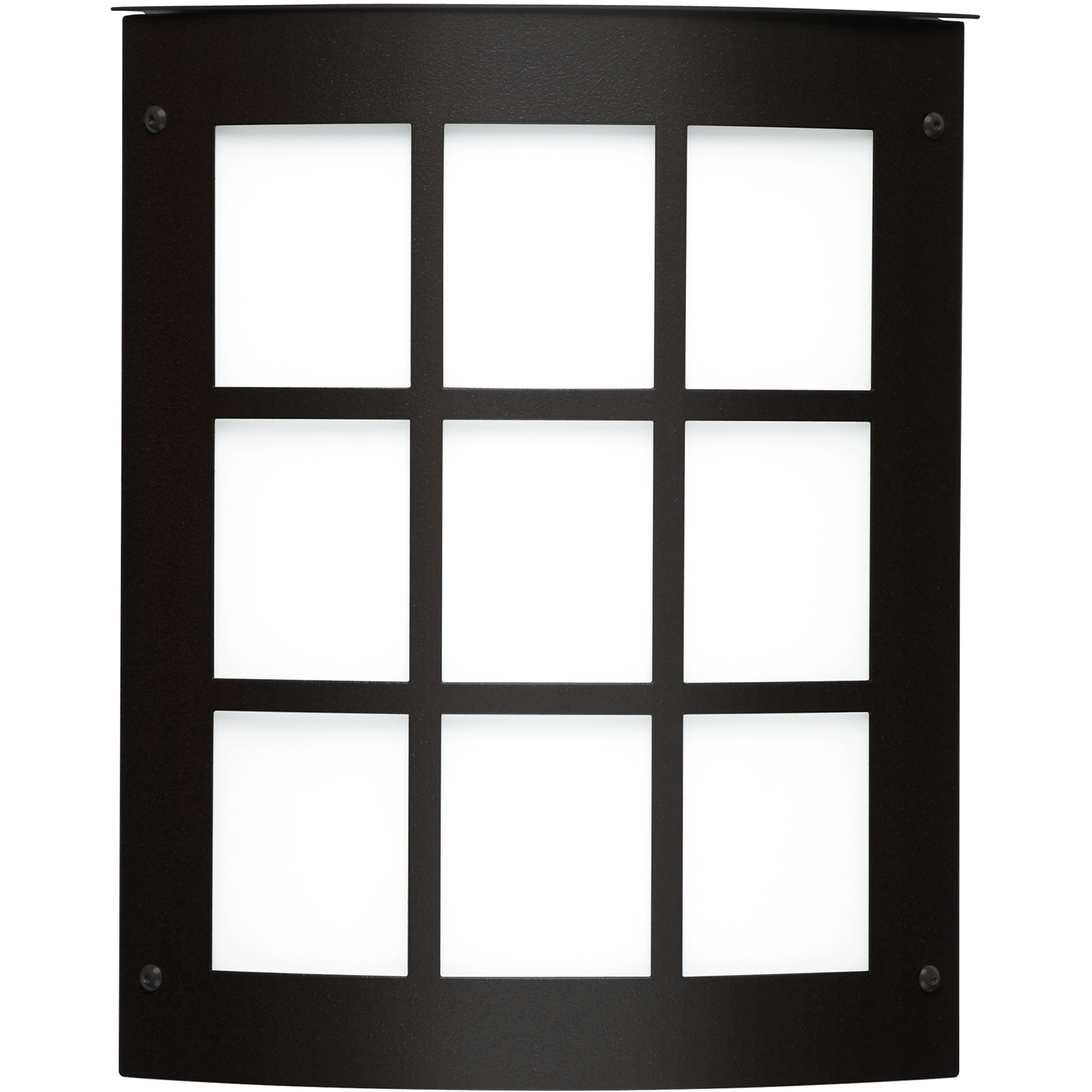 Moto 8 LED 10.25 inch Black Outdoor Sconce