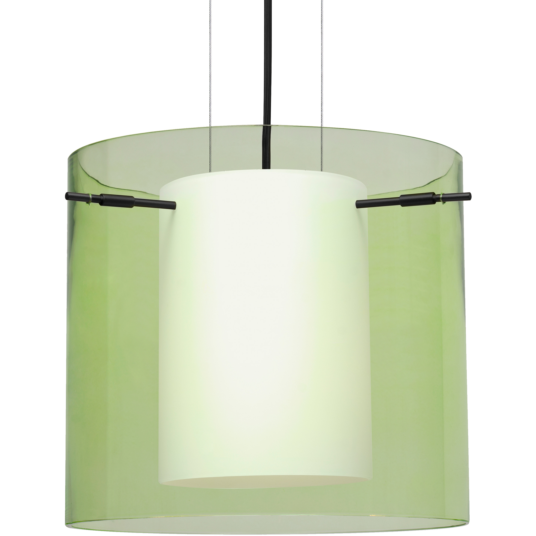 Pahu 12 LED Black Cable Pendant Ceiling Light