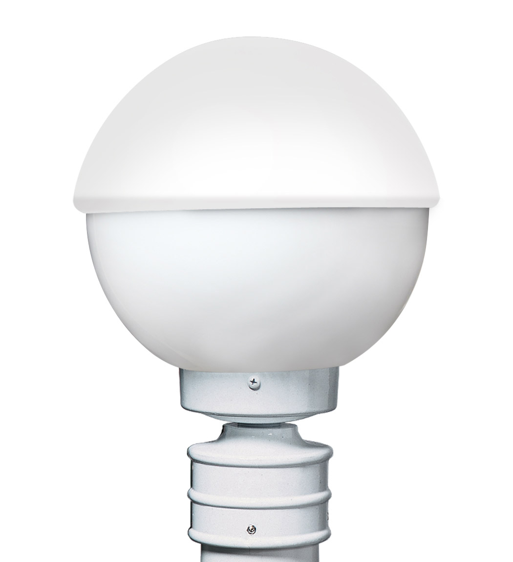 3078 Series 1 Light 13 inch White Outdoor Post Mount, Costaluz