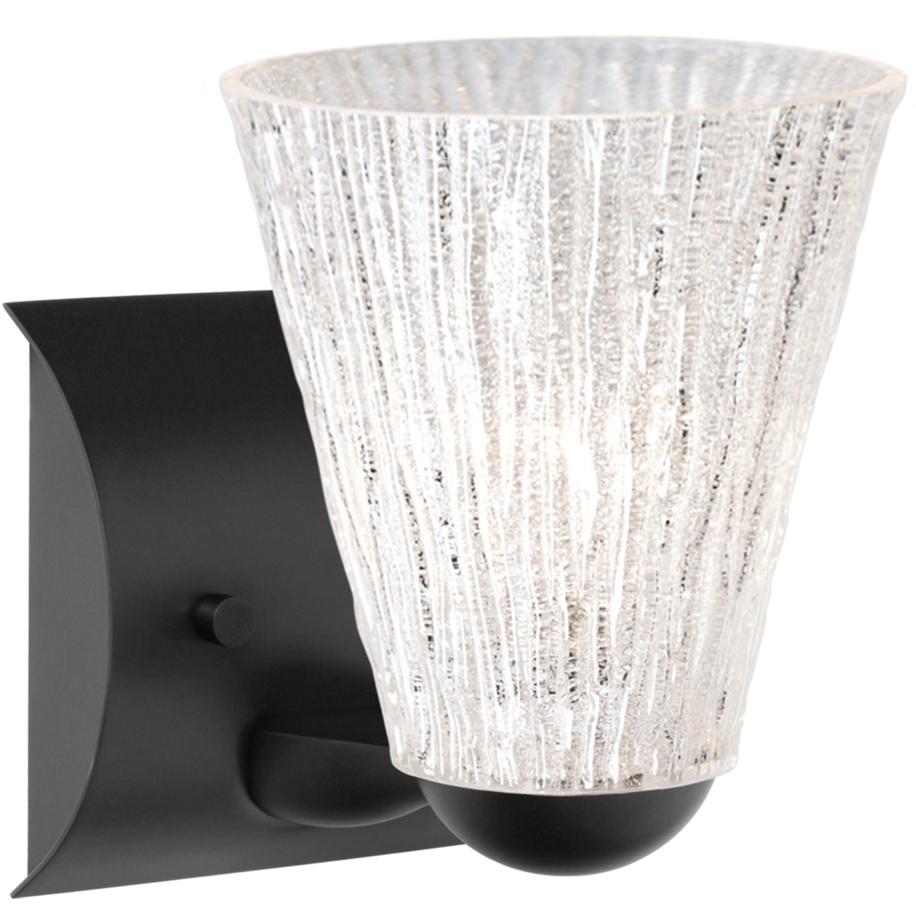 Nico 5 LED 4.75 inch Black Sconce Wall Light
