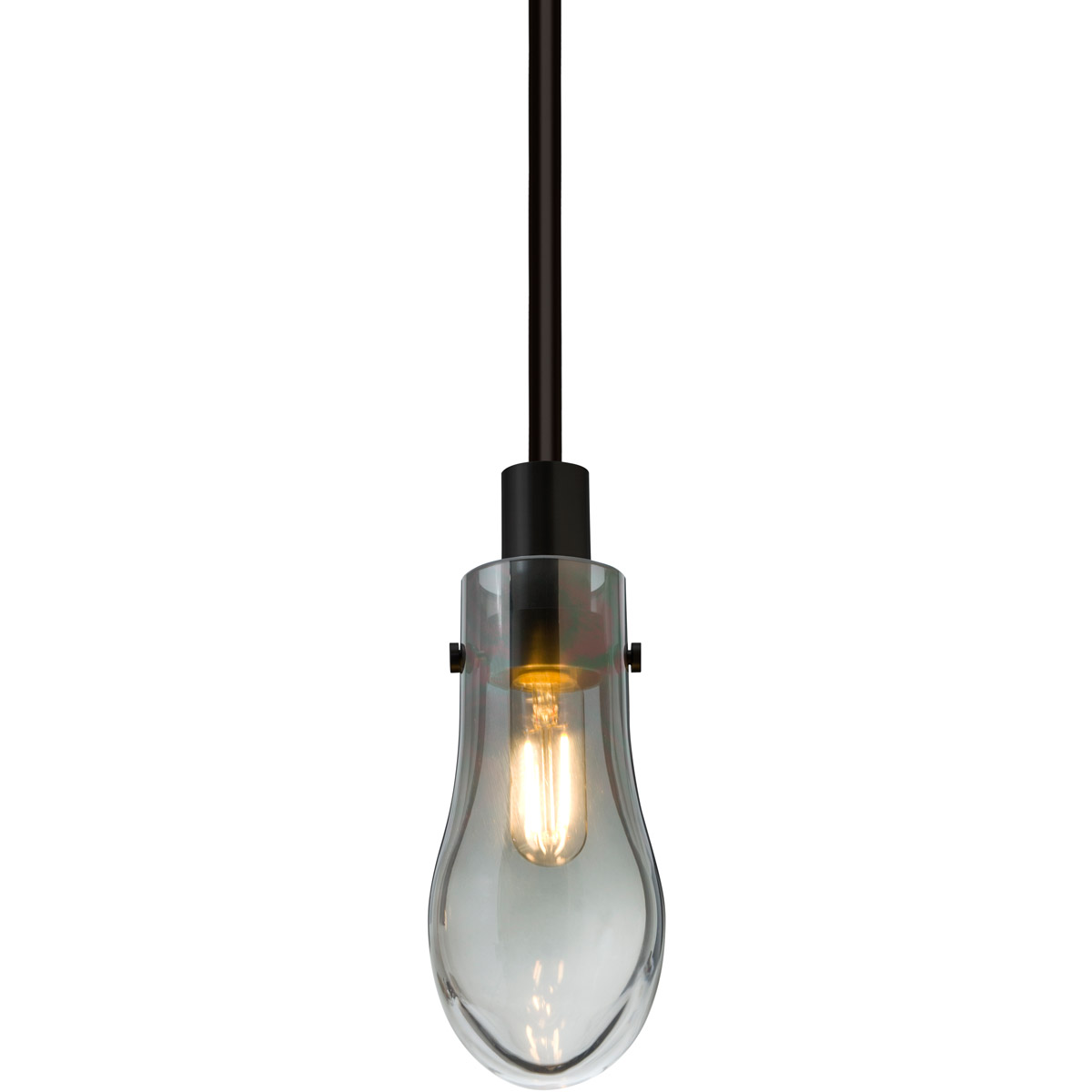 Wish 1 Light Black Pendant Ceiling Light