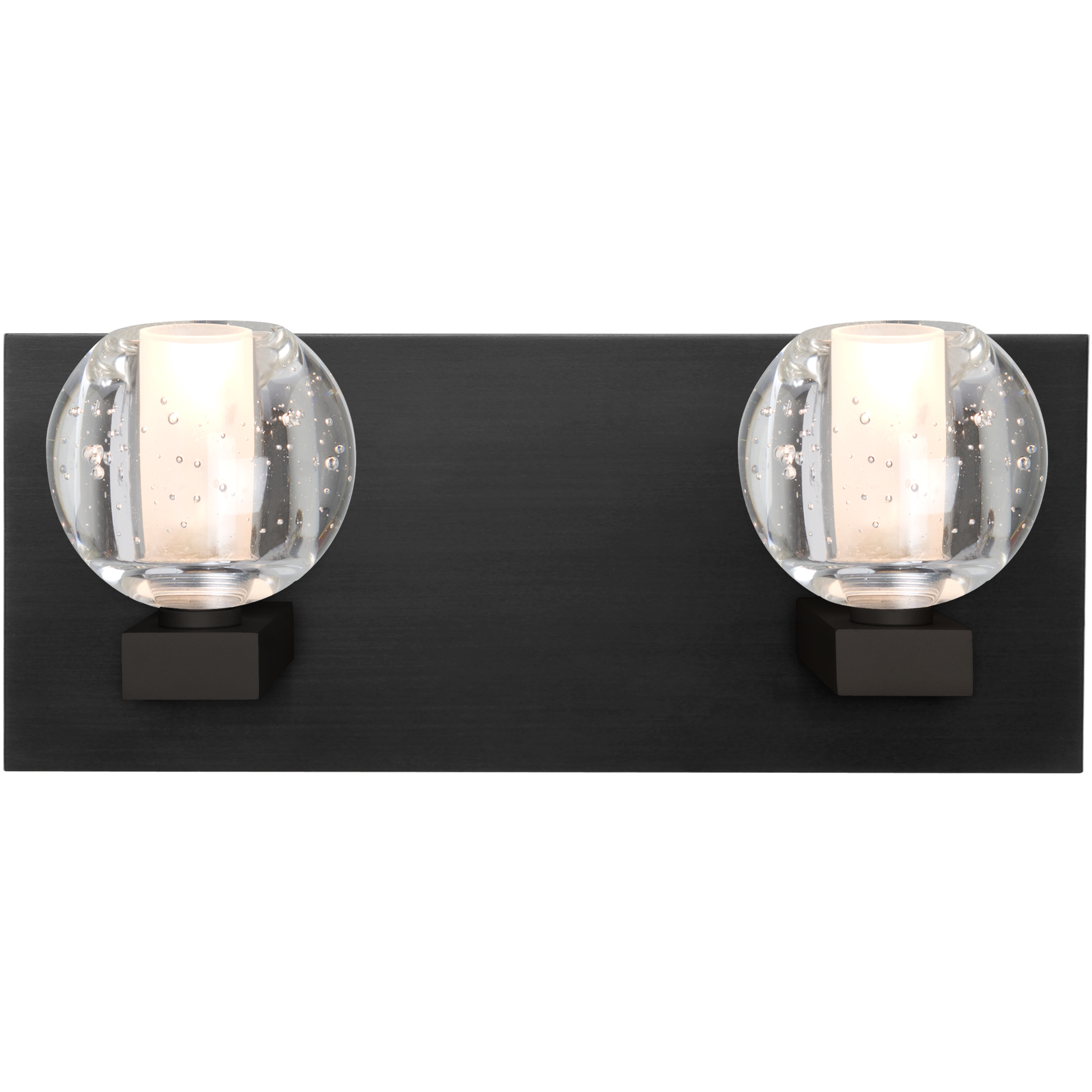 Boca 3 LED 14 inch Black Vanity Light Wall Light