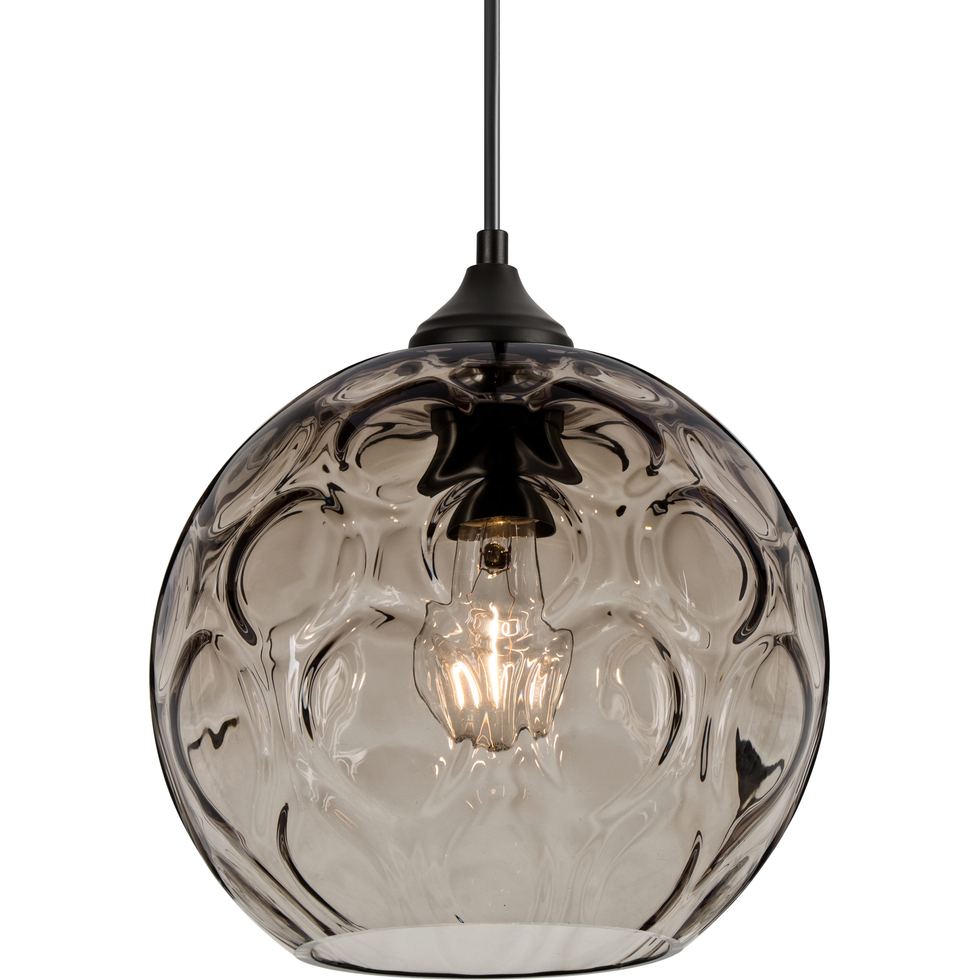 Bombay 1 Light Black Outdoor Pendant