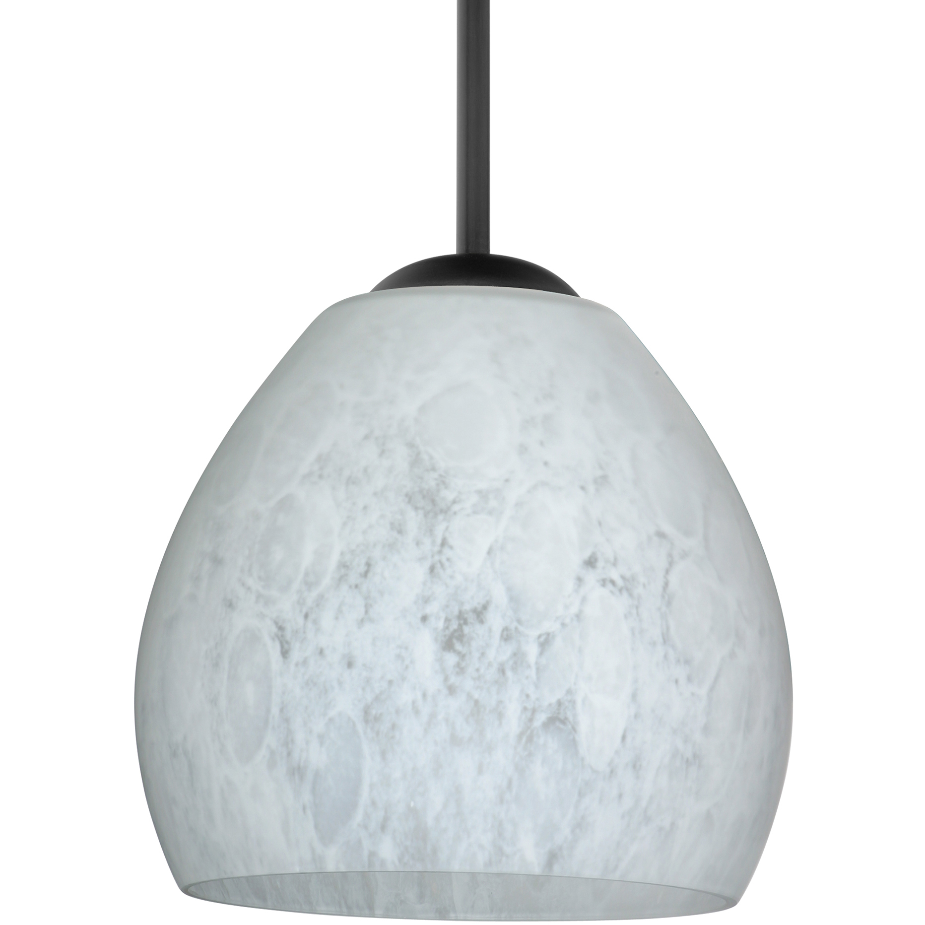 Bolla 1 Light Black Cord Pendant Ceiling Light