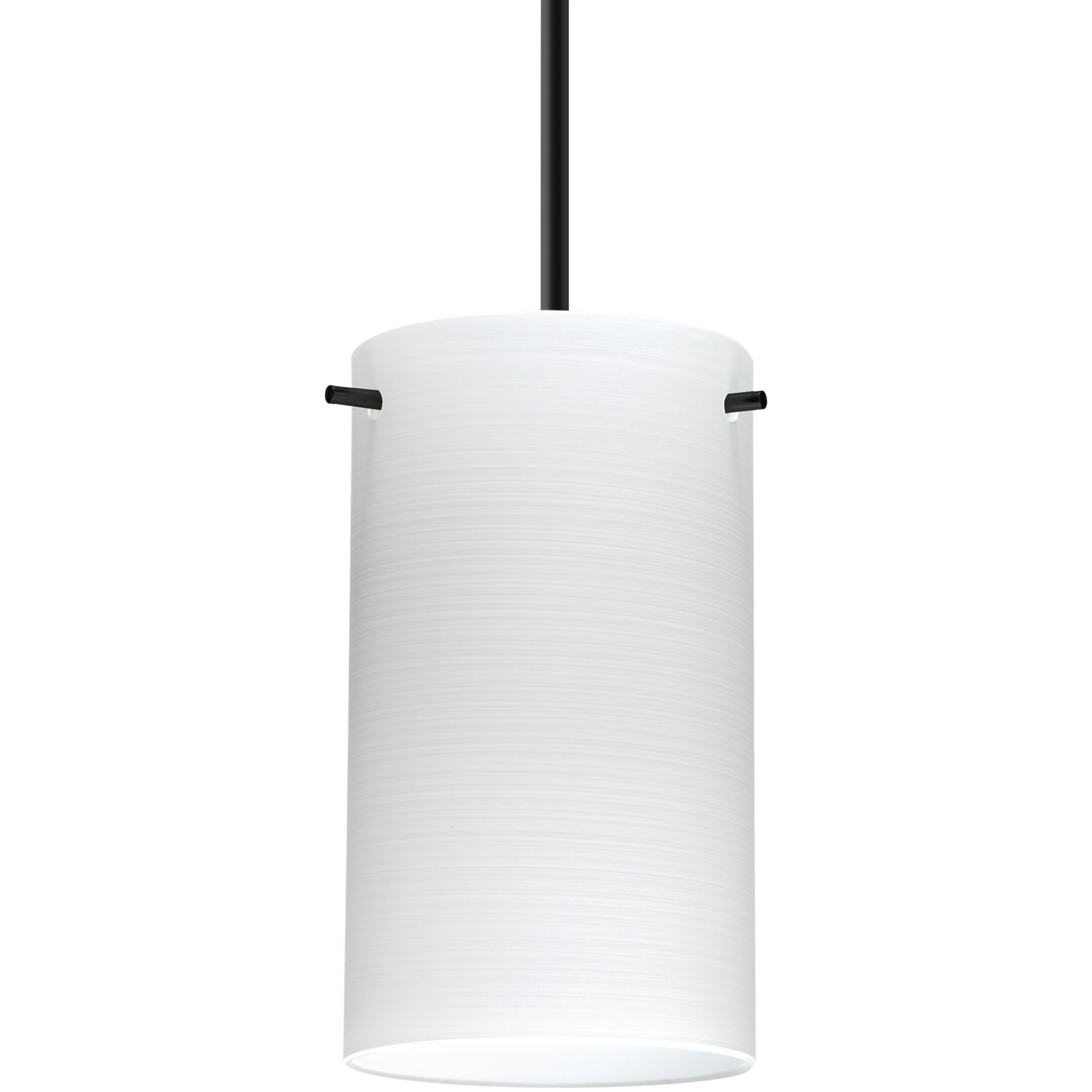 Stilo 7 LED Black Cord Pendant Ceiling Light