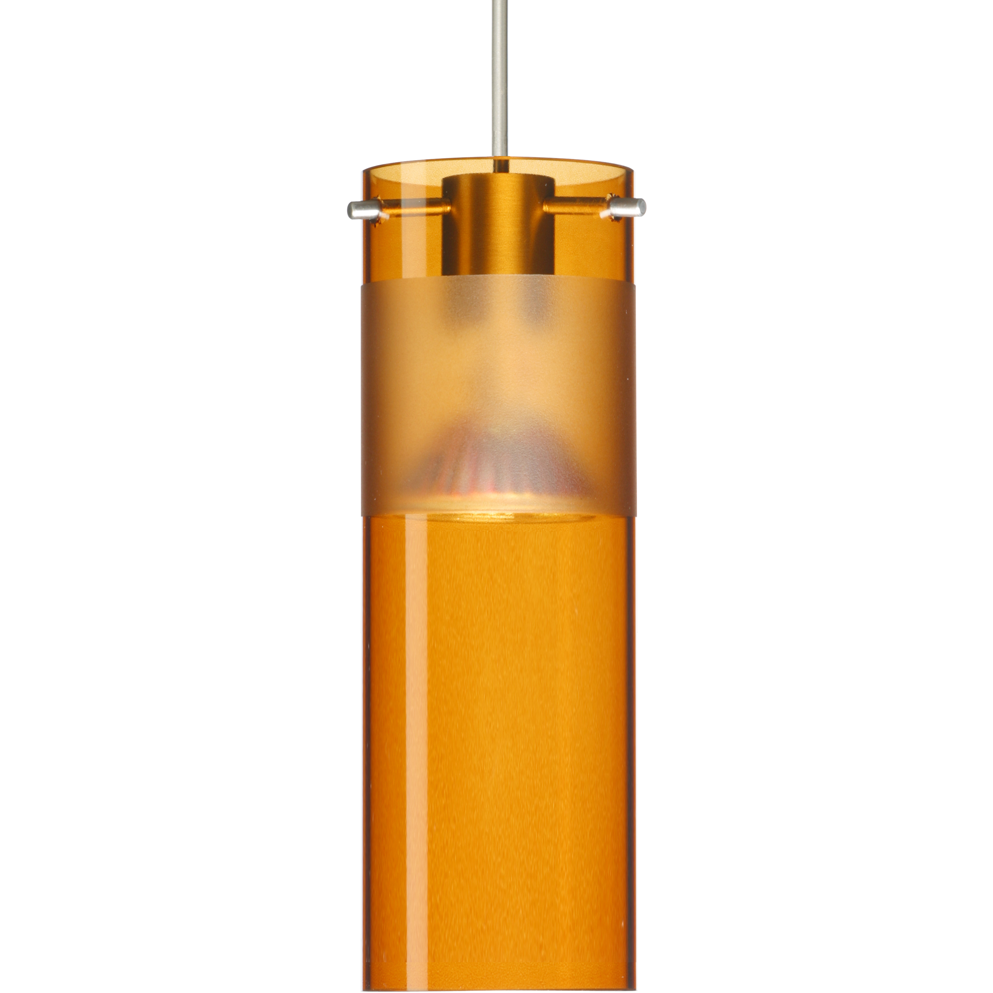 Scope LED Satin Nickel Cord Pendant Ceiling Light
