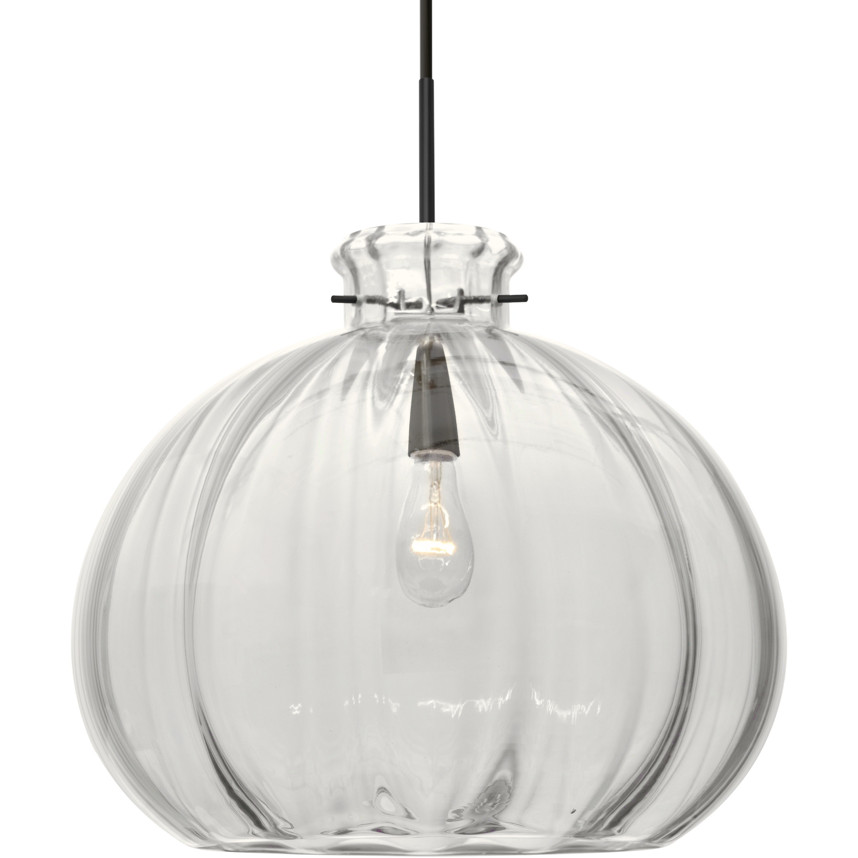 Pinta 12 1 Light Black Cord Pendant Ceiling Light