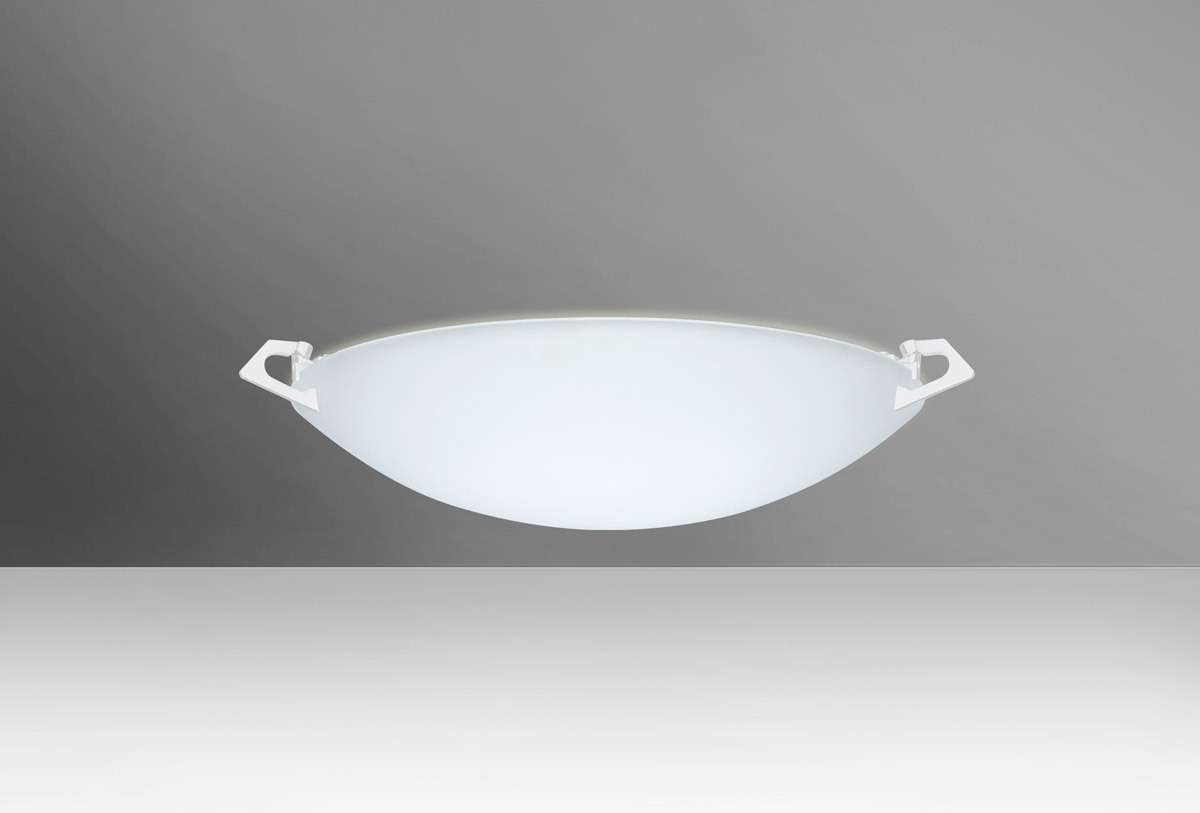 Sonya 13 1 Light 13 inch White Flush Mount Ceiling Light in Halogen, Satin Frost Glass