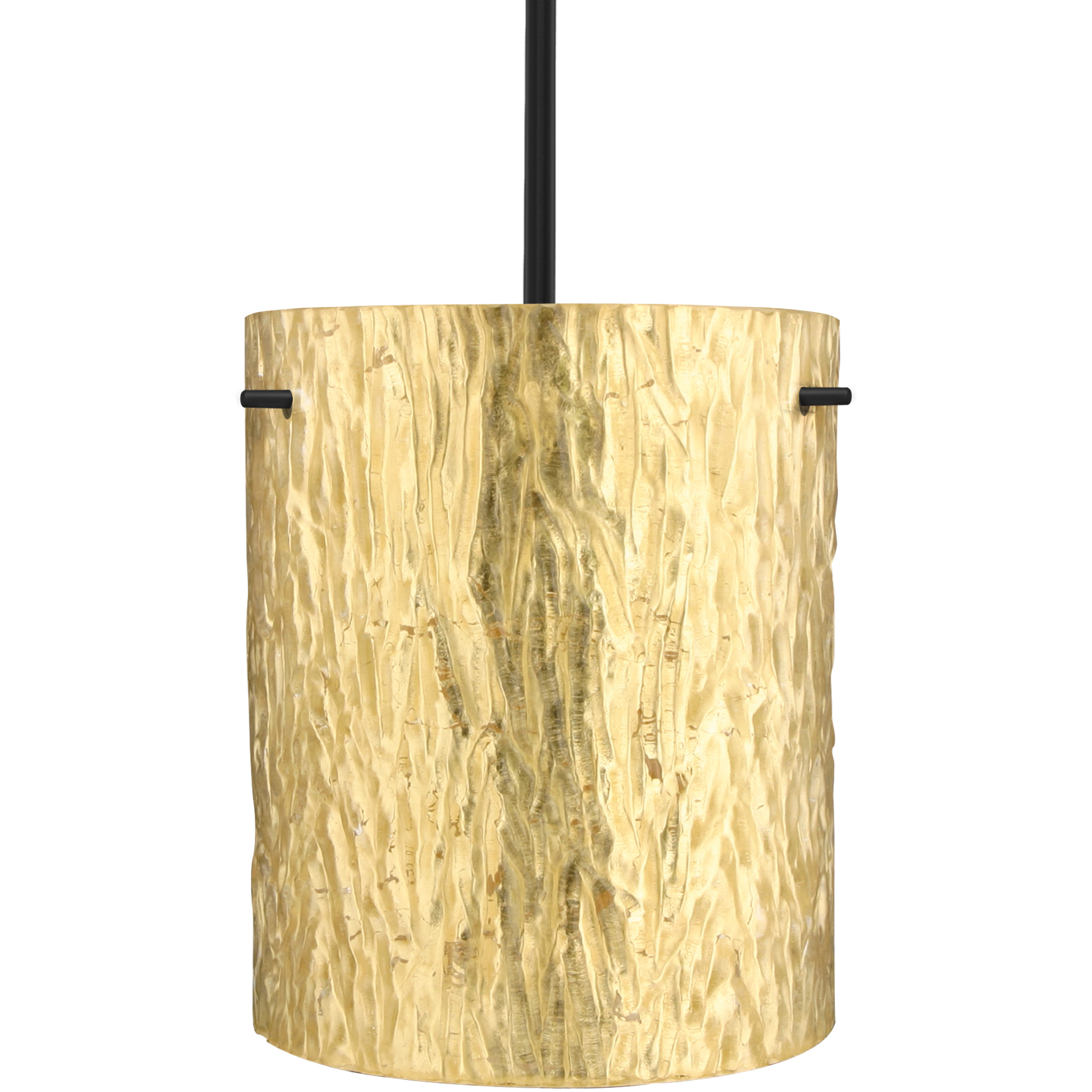 Tamburo 8 LED Black Stem Pendant Ceiling Light