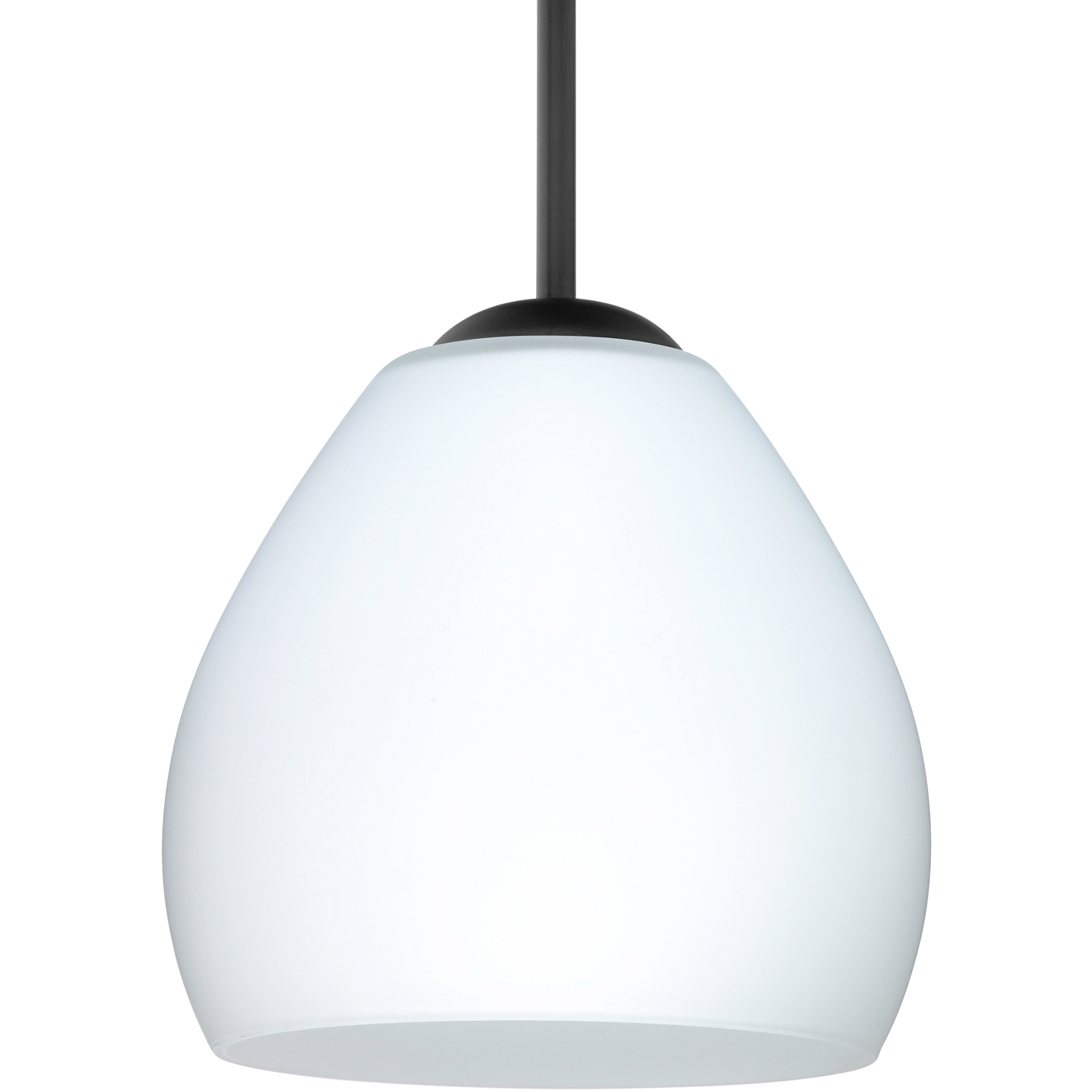 Bolla 1 Light Black Cord Pendant Ceiling Light