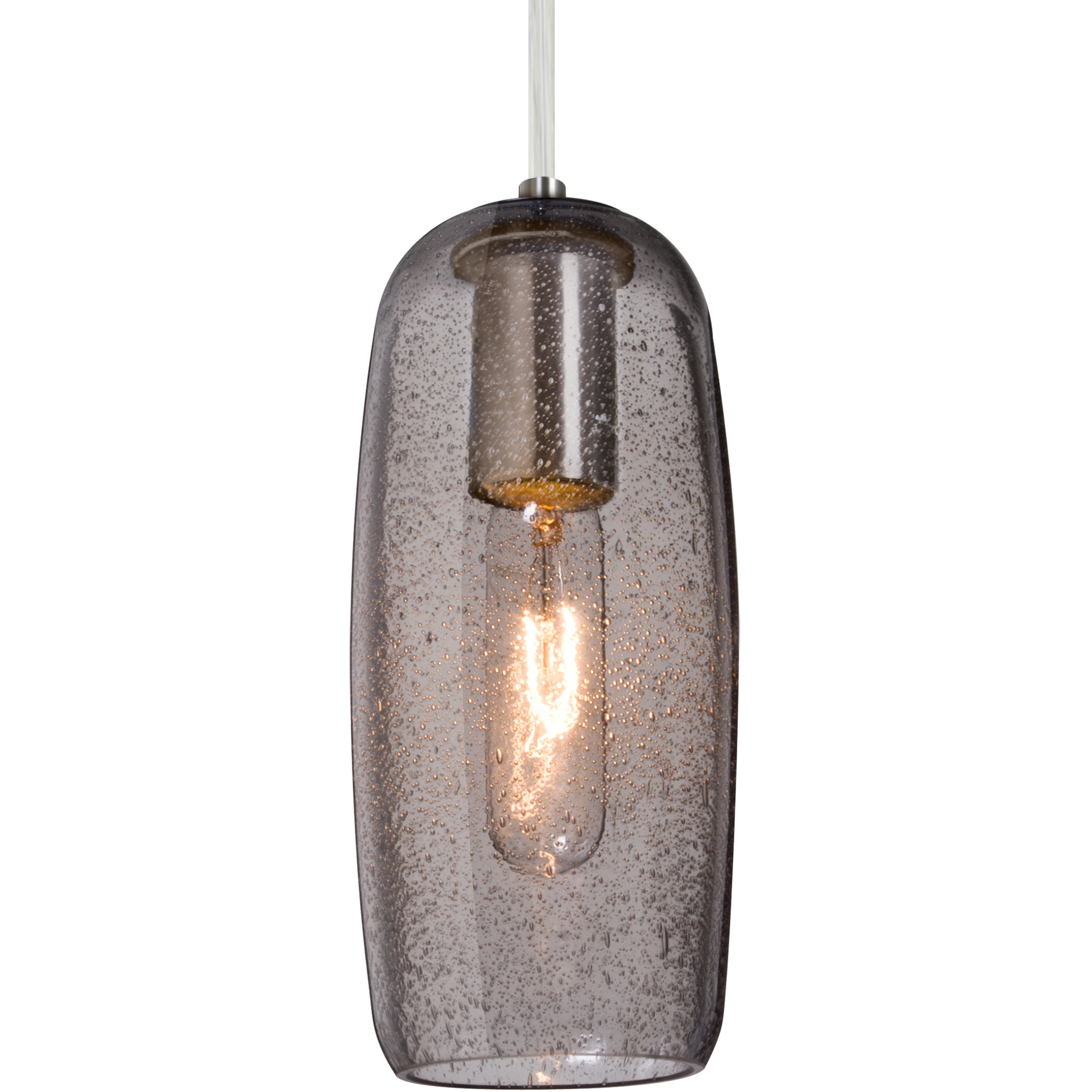Pinot 9 1 Light Satin Nickel Cord Pendant Ceiling Light