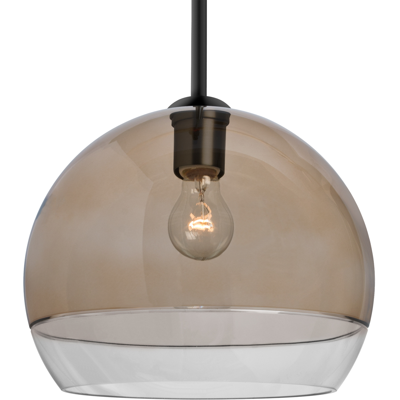 Ally 12 1 Light Black Stem Pendant Ceiling Light