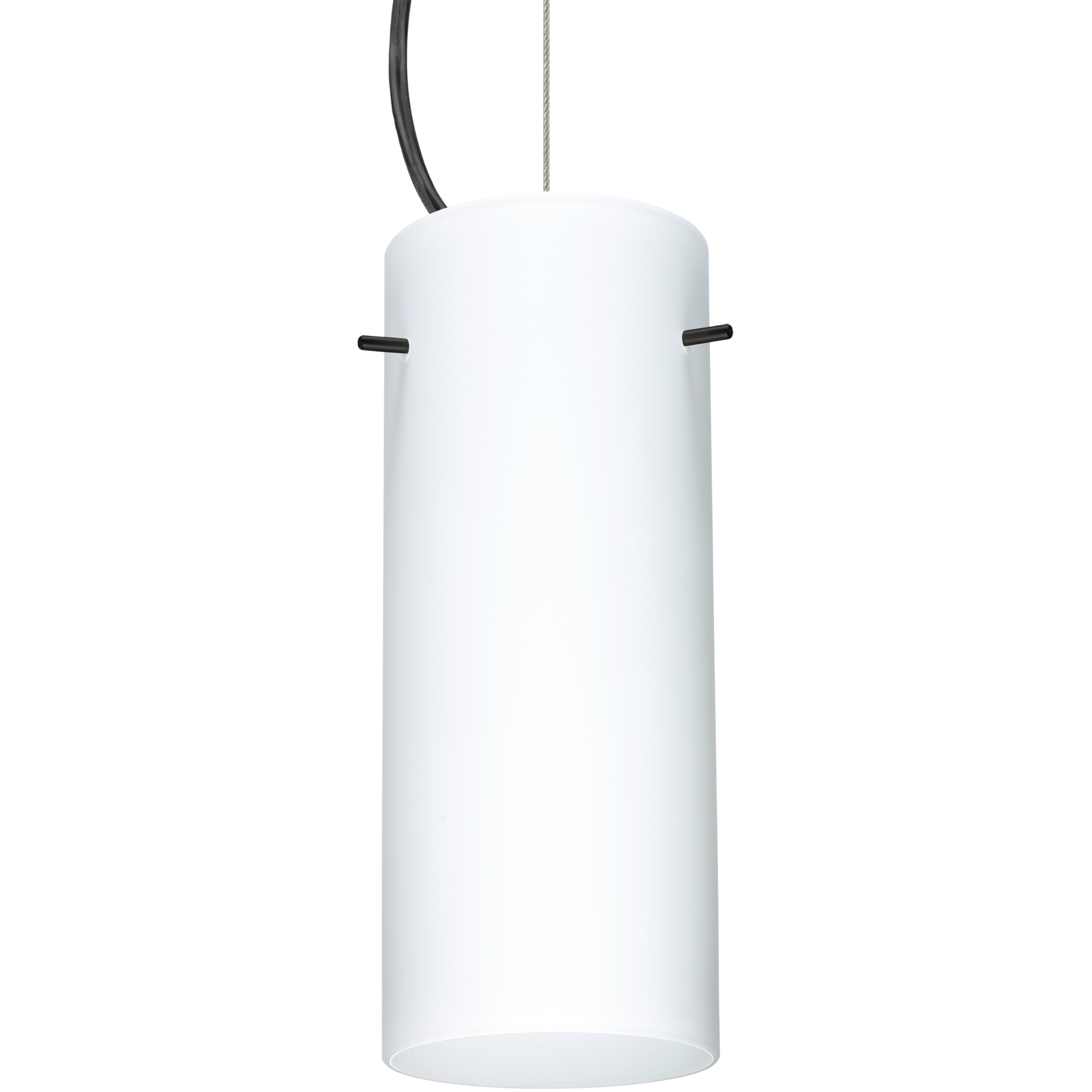 Stilo 10 1 Light Black Cord Pendant Ceiling Light