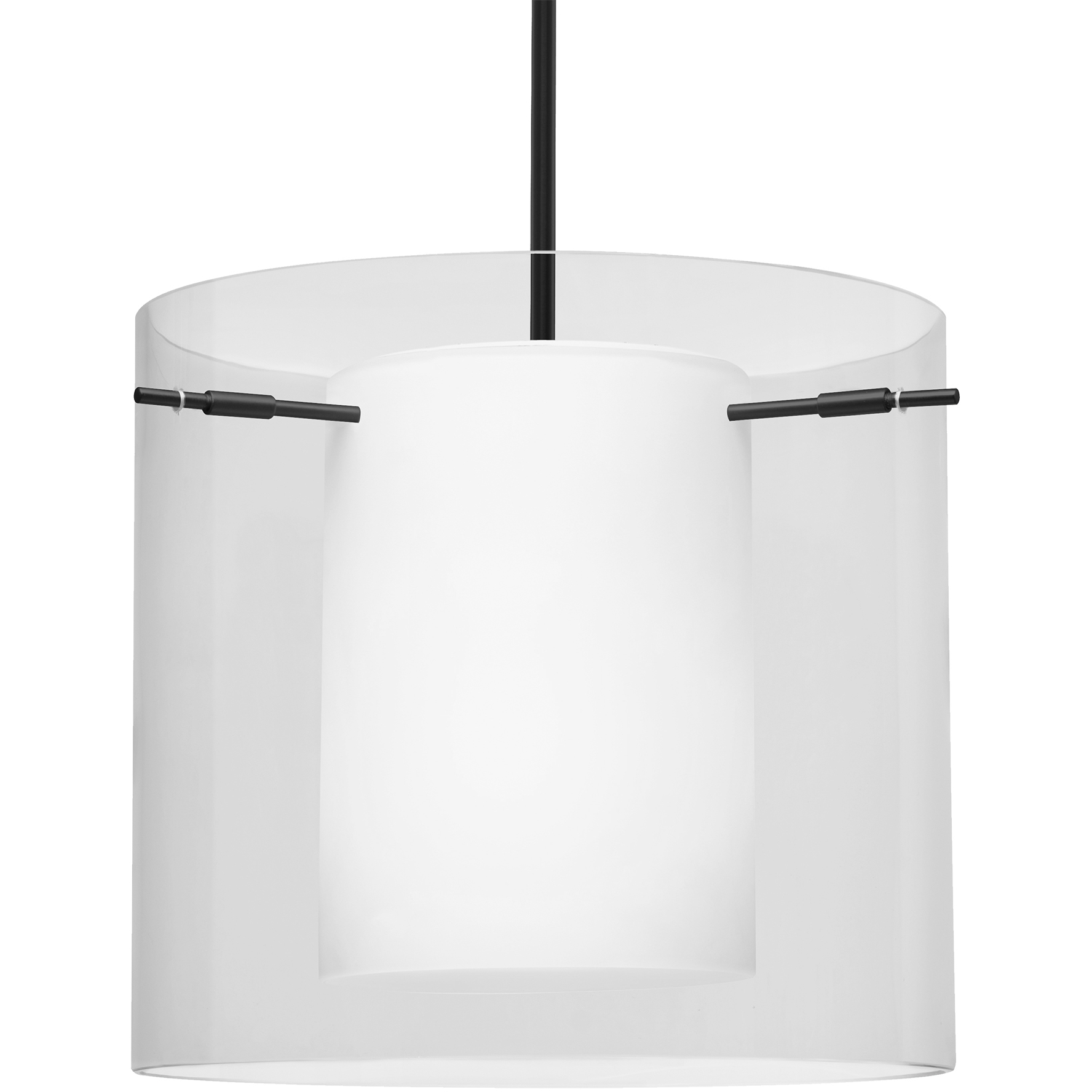 Pahu 12 1 Light Black Stem Pendant Ceiling Light