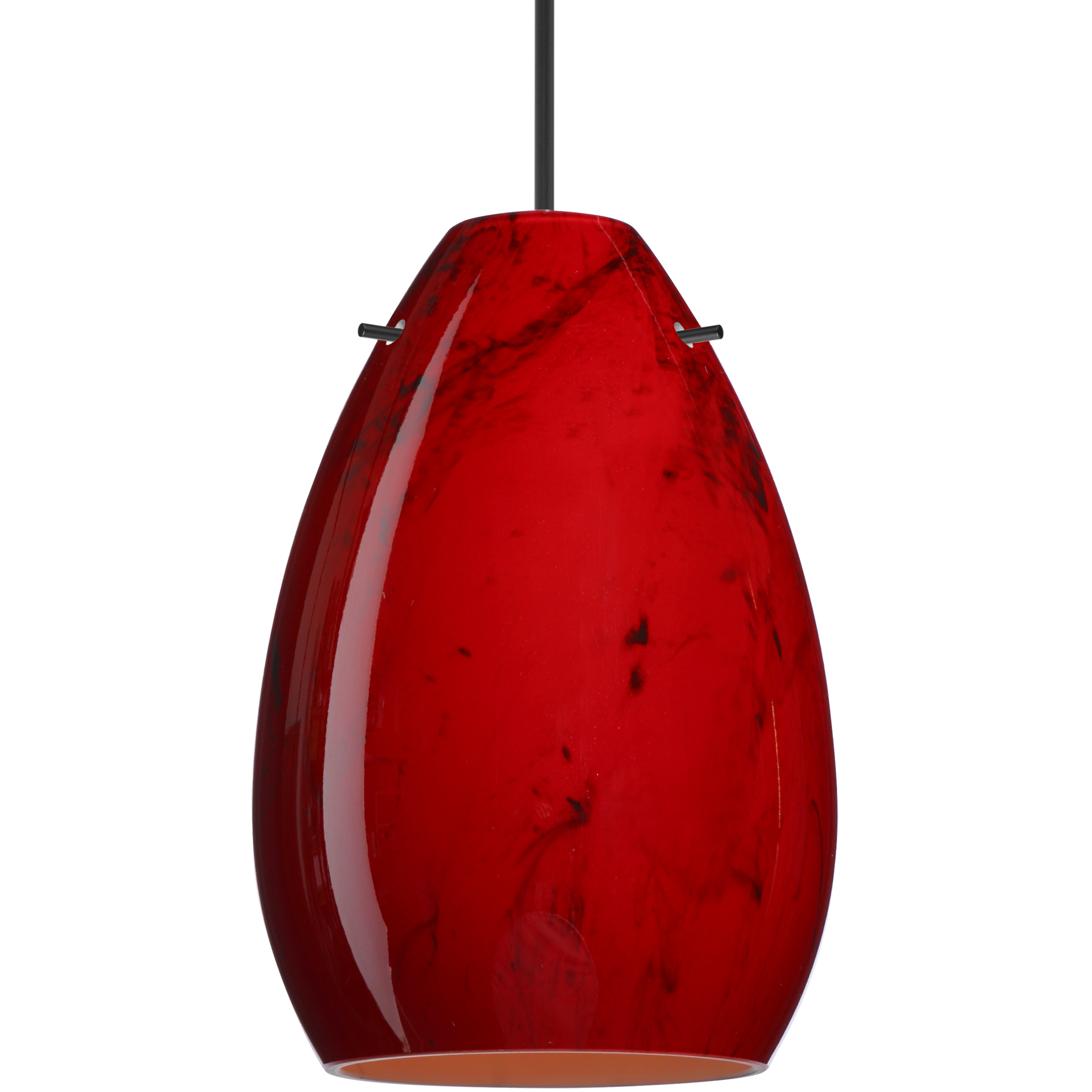 Pera 6 1 Light Black Cord Pendant Ceiling Light