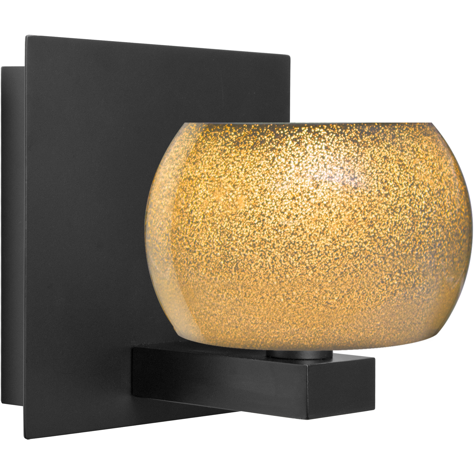 Keno LED 5.5 inch Black Vanity Light Wall Light