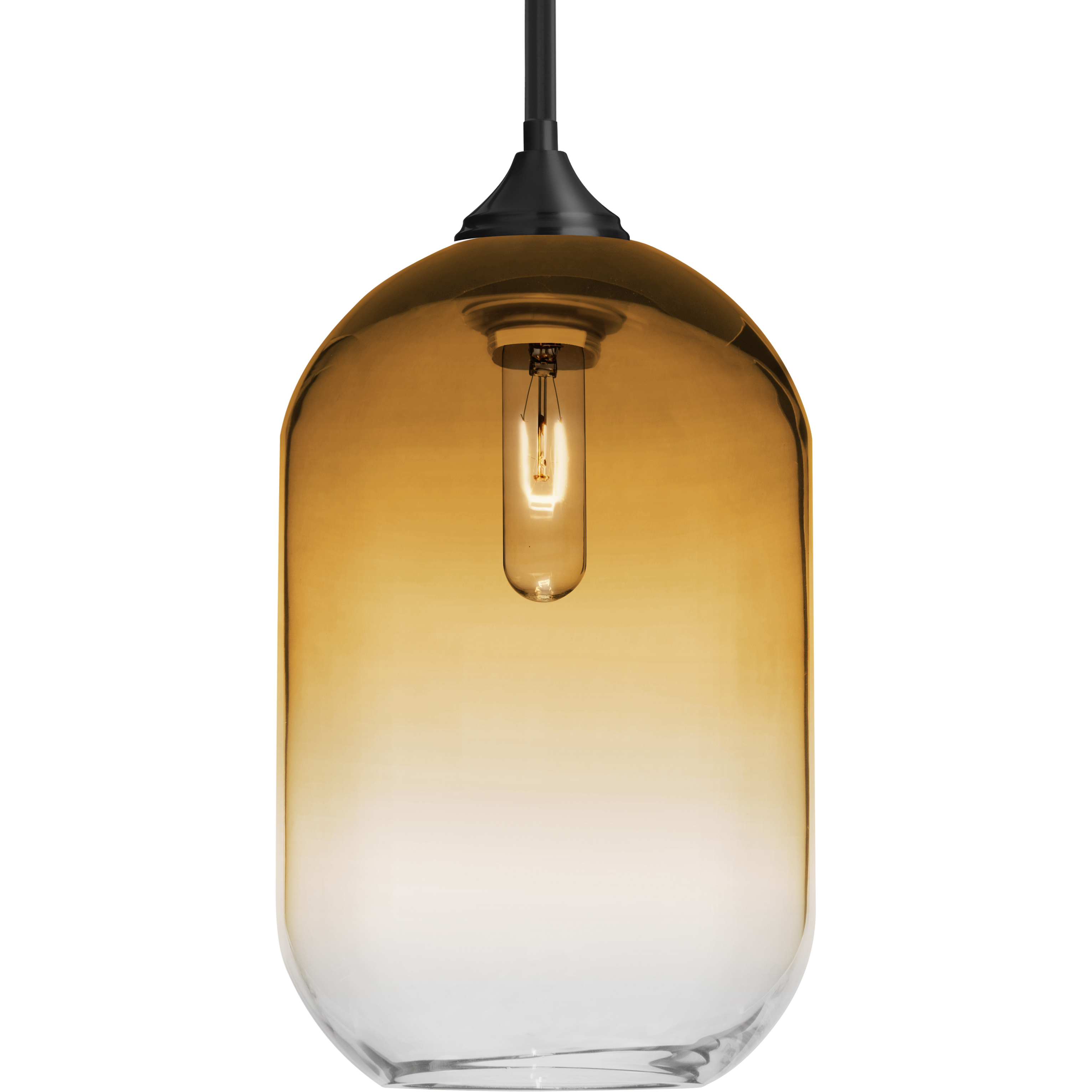 Omega 12 1 Light Black Stem Pendant Ceiling Light