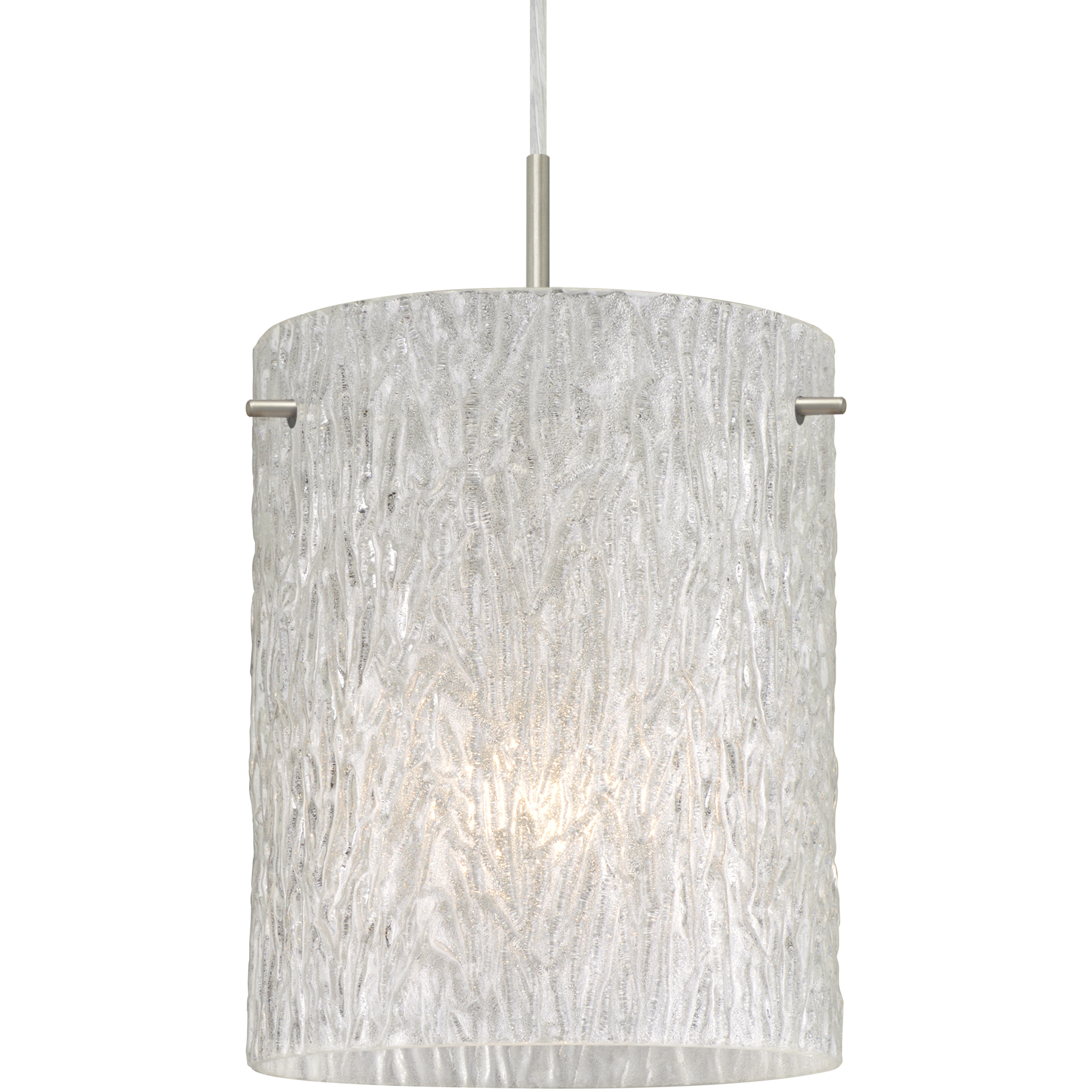 Tamburo 8 LED Black Cord Pendant Ceiling Light