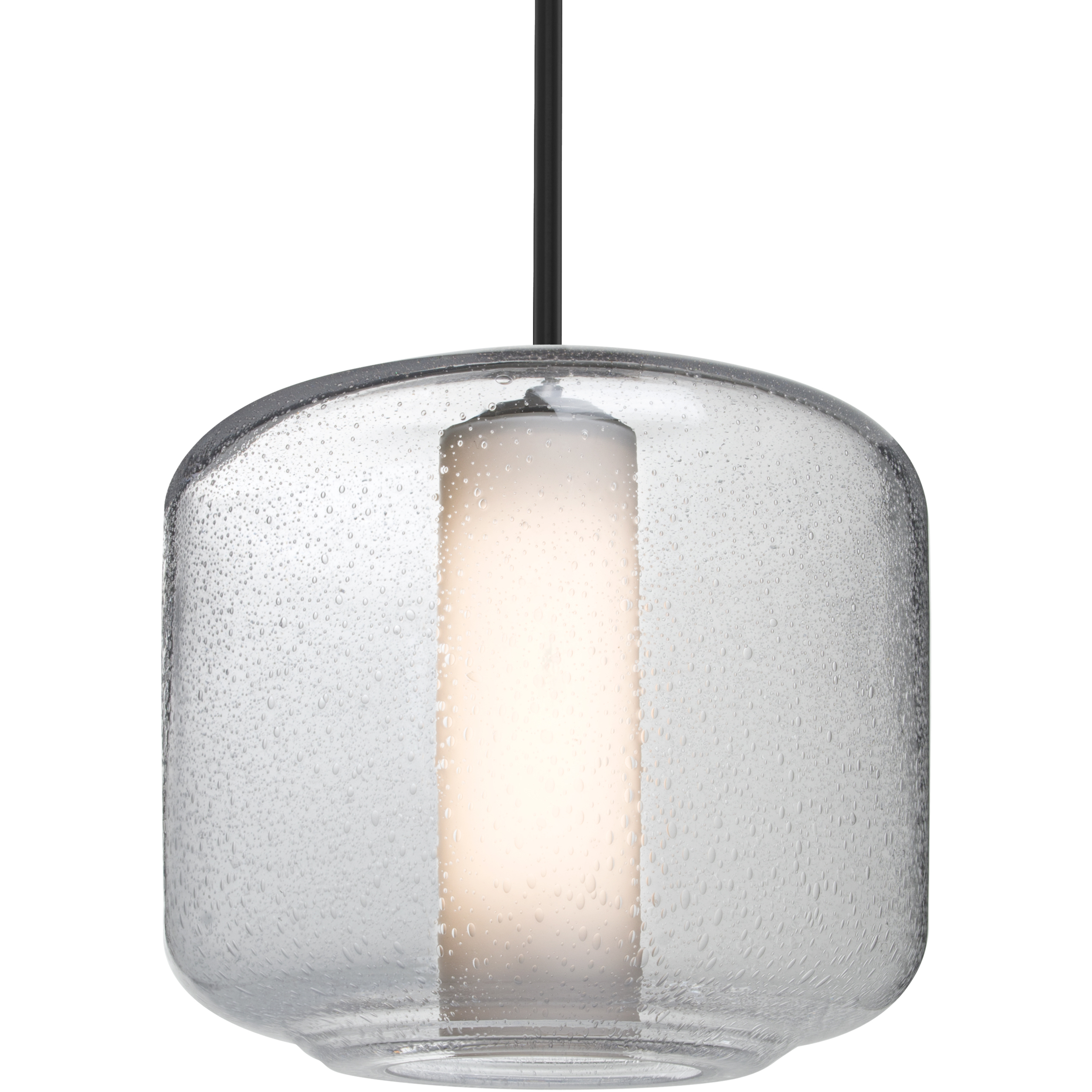 Niles 10 LED Black Stem Pendant Ceiling Light
