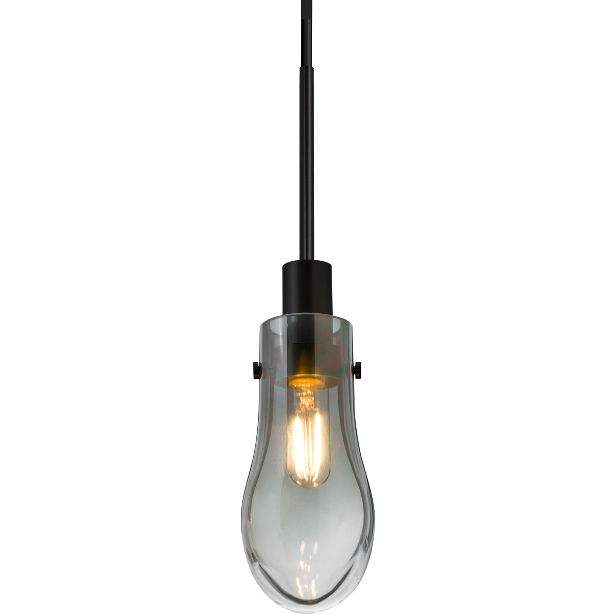 Wish 1 Light Black Pendant Ceiling Light