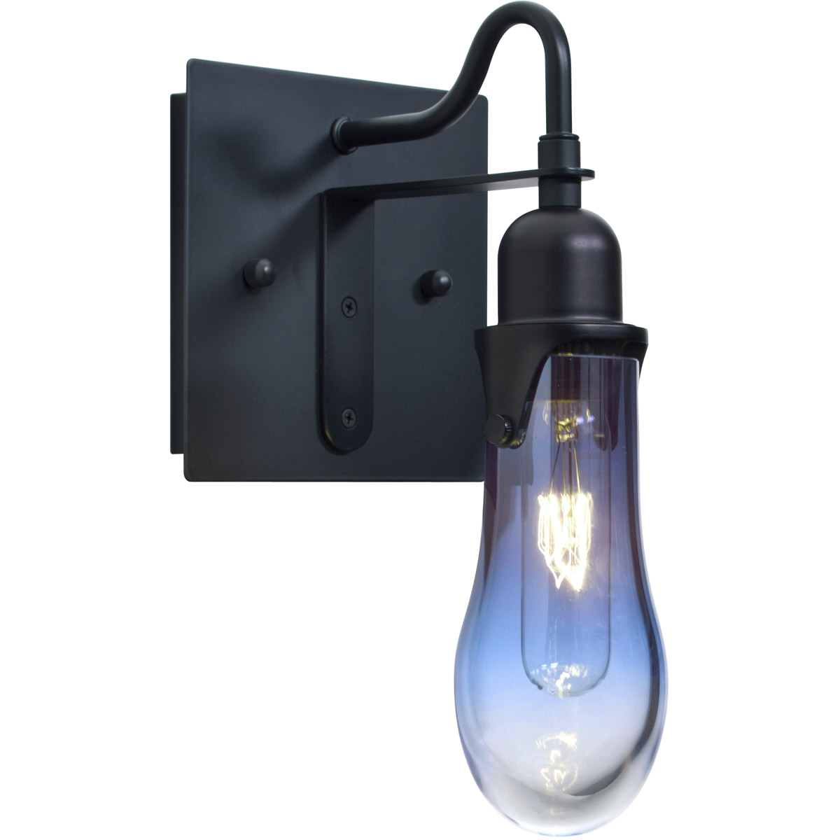 Wish 1 Light 6 inch Black Wall Sconce Wall Light