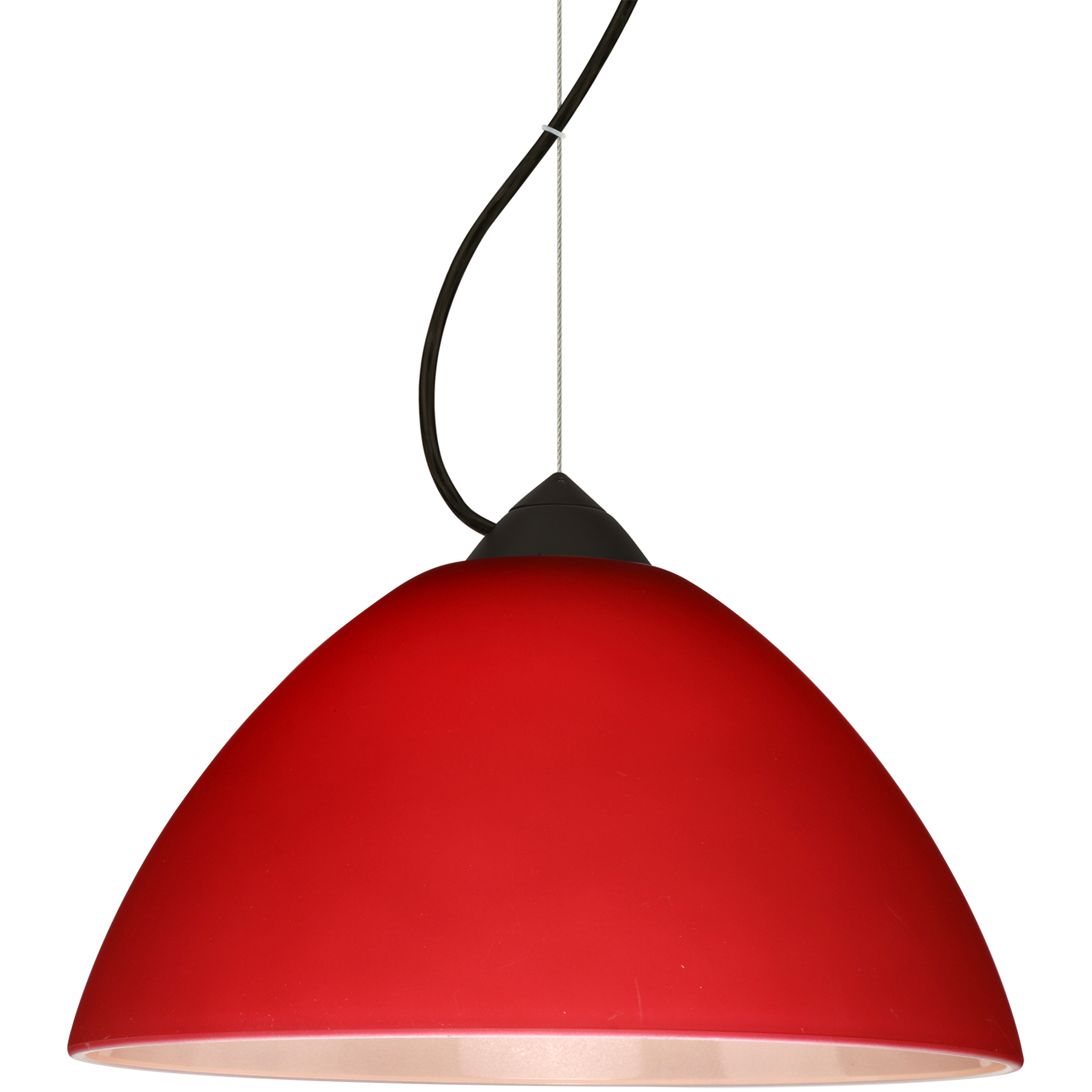 Tessa 1 Light Black Cord Pendant Ceiling Light
