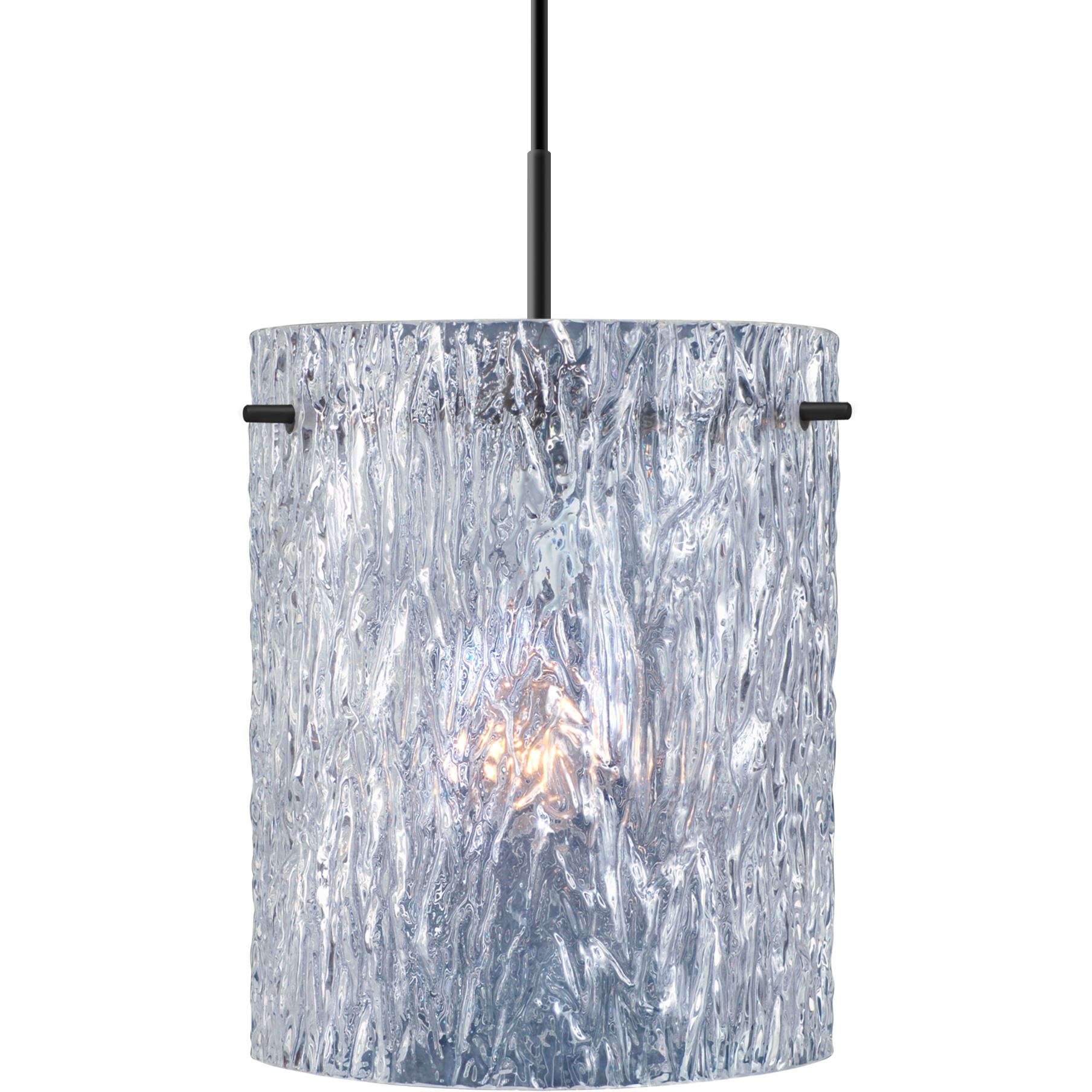 Tamburo 8 1 Light Black Cord Pendant Ceiling Light